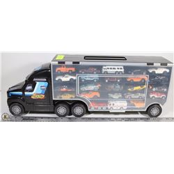 FASTLANE TRACTOR TRAILER FULL OF MATCHBOX & DINKY