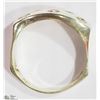 Image 3 : #8)14K YELLOW GOLD &DIAMOND GYPSY SET RING W/COA