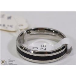 #7-MANS RING SIZE 10 STAINLESS STEEL