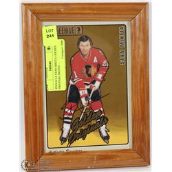 PINNACLE STAN MIKITA GOLDEN ORIGINAL SIGNED