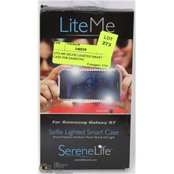 LITE ME SELFIE LIGHTED SMART CASE FOR SAMSUNG