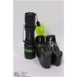 5000 LUMEN TACTICAL FLASHLIGHT WITH LITHIUM ION