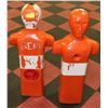 Image 1 : 2 MATCHING ORANGE HARD BODY SAFETY FLOTATION