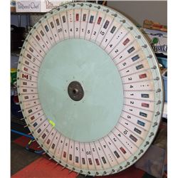 CASINO GAMBLING WHEEL