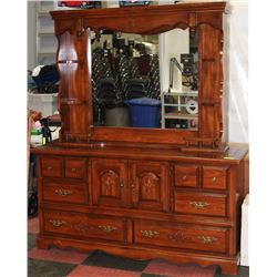 #54- PALLISER DRESSER WITH MIRROR