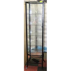 METAL AND GLASS LATERAL SHOWCASE