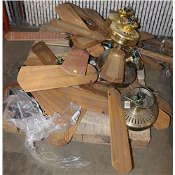PALLET OF CEILING FANS