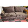 Image 1 : DARK GREEN FABRIC SOFA