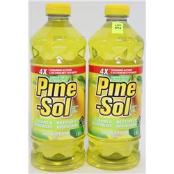 TWO 1.14 LITRE BOTTLES OF LEMON FRESH PINESOL