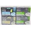 Image 1 : ASSORTED DOVE MEN PLUS CARE PK OF 4 SOAP BARS X4