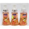 Image 1 : THREE 236ML BOTTLES SOFT SOAP FOAMING HANDWASH