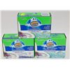 Image 1 : THREE BOXES OF SCRUBBING BUBBLES TOILET CLEANING