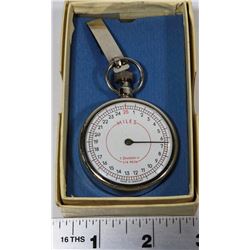 VINTAGE GERMAN MADE PEDOMETER IN BOX