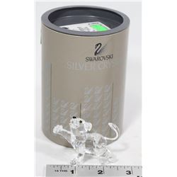 81) AUTHENTIC SWAROVSKI LION CUB
