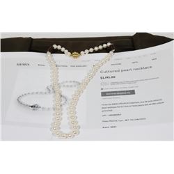 BIRKS PEARL NECKLACE LISTED AT $2195 ONLINE @BIRKS