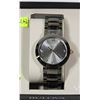 Image 1 : BULOVA MEN'S BLACK DIAL DIAMONDS BRACELET WATCH