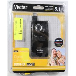 VIVITAR 5.1 MEGA PIXEL DIGITAL CAMCORDER (NEW)