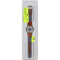 AVON WESTERN DENIM WATCH NEW IN PACKAGE