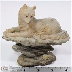 LAYING DOWN WOLF ORNAMENT