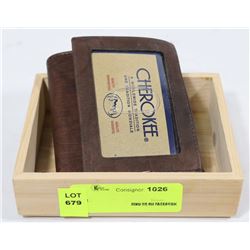 CHEROKEE LEATHER WALLET