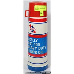 OLD SKELLY OIL ADVERTISING THERMOS
