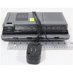 POLICE SEIZURE SANYO CASSETTE RECORDER