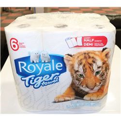 PK OF 6 ROYALE 2 PLY PAPER TOWEL