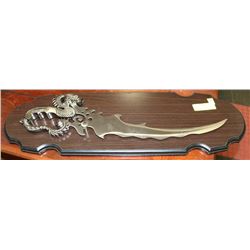 DRAGON HILT STAINLESS STEEL SWORD ON