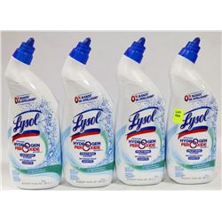 FOUR 710ML BOTTLES COOL SPRING BREEZE LYSOL WITH