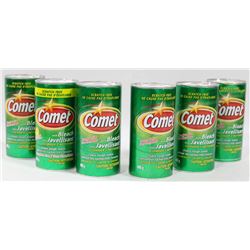 SIX 400G CONTAINERS COMET WITH BLEACH TOUGH STAIN