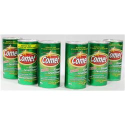 SIX 400G CONTAINERS COMET WITH BLEACH TOUGH STAIN