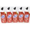 Image 1 : FIVE 710ML BOTTLES LYSOL RUST AND LIME TOILET BOWL