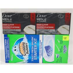 SCRUBBING BUBBLES TOILET FRESH BRUSH STARTER