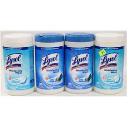 FOUR 80 WET WIPE DISINFECTANT LYSOL WIPES