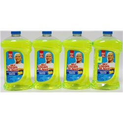 FOUR 1.2LITRE BOTTLES MR CLEAN MULTI SURFACE