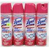 Image 1 : FOUR 680G CONTAINERS LYSOL BATHROOM FOAM
