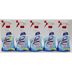FIVE 650ML BOTTLES CITRUS LYSOL MULTI PURPOSE