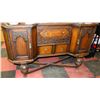 Image 1 : ANTIQUE OAK SIDEBOARD SERVER BUFFET