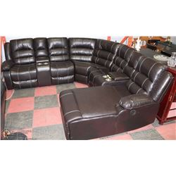 NEW BORDEAUX BLACK DELUXE RECLINING DOUBLE