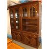 Image 1 : ESTATE WOOD 2 PC CABINET SET