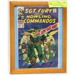 SGT. FURY & HIS HOWLING COMMANDOS 12 CENT COVER
