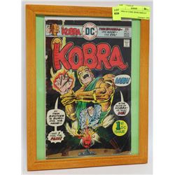 KOBRA #1 COMIC BOOK DISPLAY