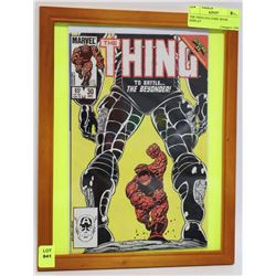 THE THING #30 COMIC BOOK DISPLAY