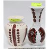 Image 1 : PAIR OF CERAMIC/PORCELAIN UKRAINIAN VASES