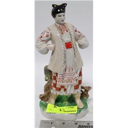UKRAINIAN PORCELAIN FIGURINE ON CHOICE