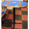 Image 1 : "OILERS DECAL" STAND UP BAR TABLE