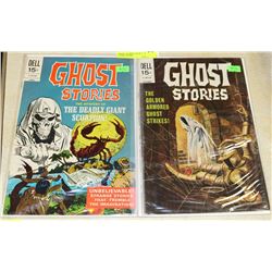 GHOST STORIES #26 & 32 1960'S COMIC BOOKS