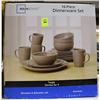 Image 1 : MAINSTAYS 16PC DINNERWARE SET