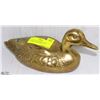 Image 1 : 234) VINTAGE COPPER LOON FIGURINE. LARGE SIZE