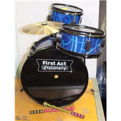 KIDS DISCOVERY FIRST ACT DRUM SET